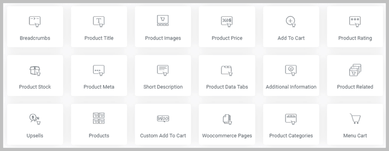 Woocommerce Element